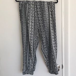 Patterned Joggers (Ankle Length)